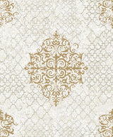 Galerie Damask Rose Gold Wallpaper