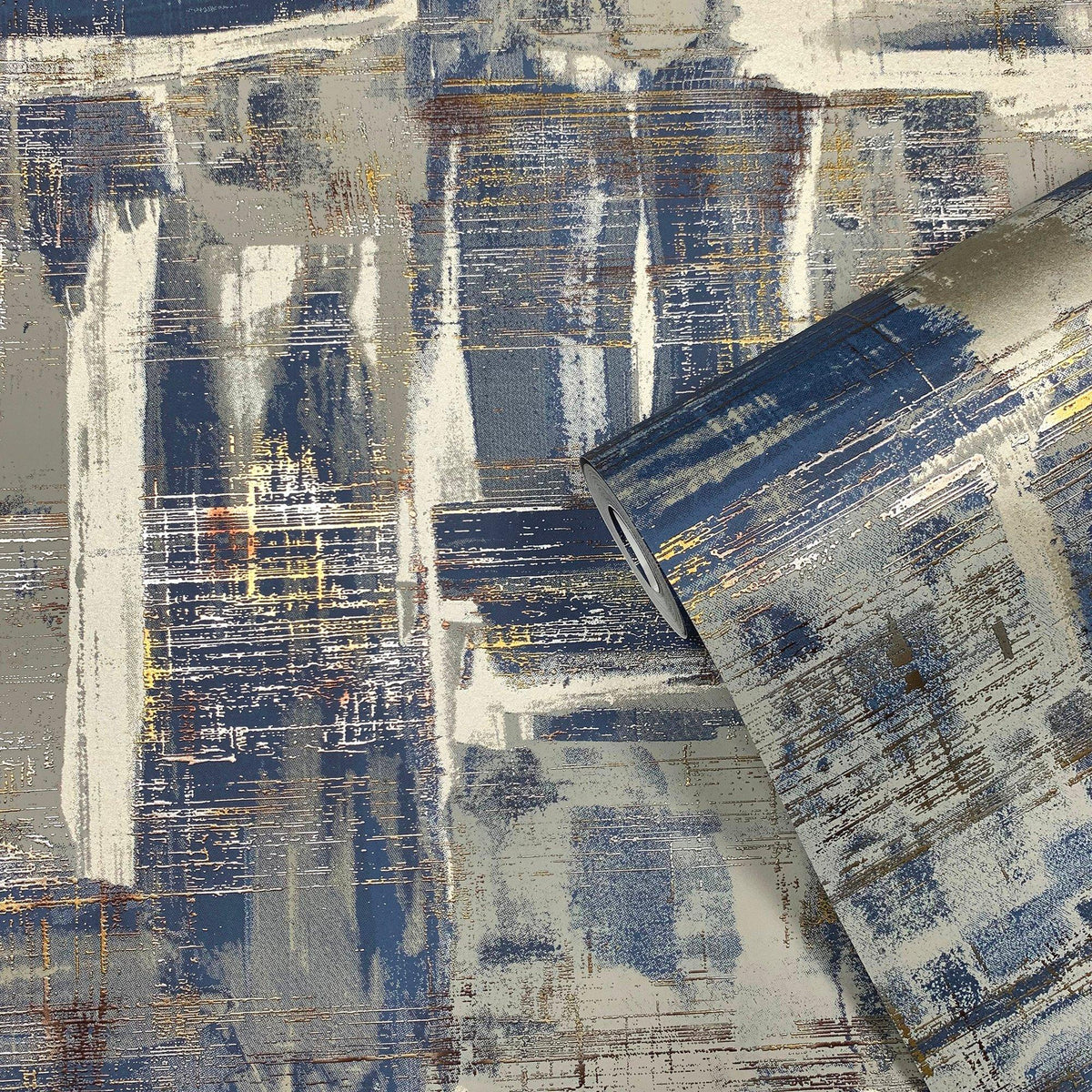 Galerie SM0602 Lustre Abstract Gold Wallpaper SM0602 Gold Wallpaper