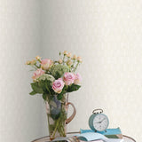 Galerie F-VL6001 Lustre Geo Arch Cream Wallpaper F-VL6001 Cream Wallpaper