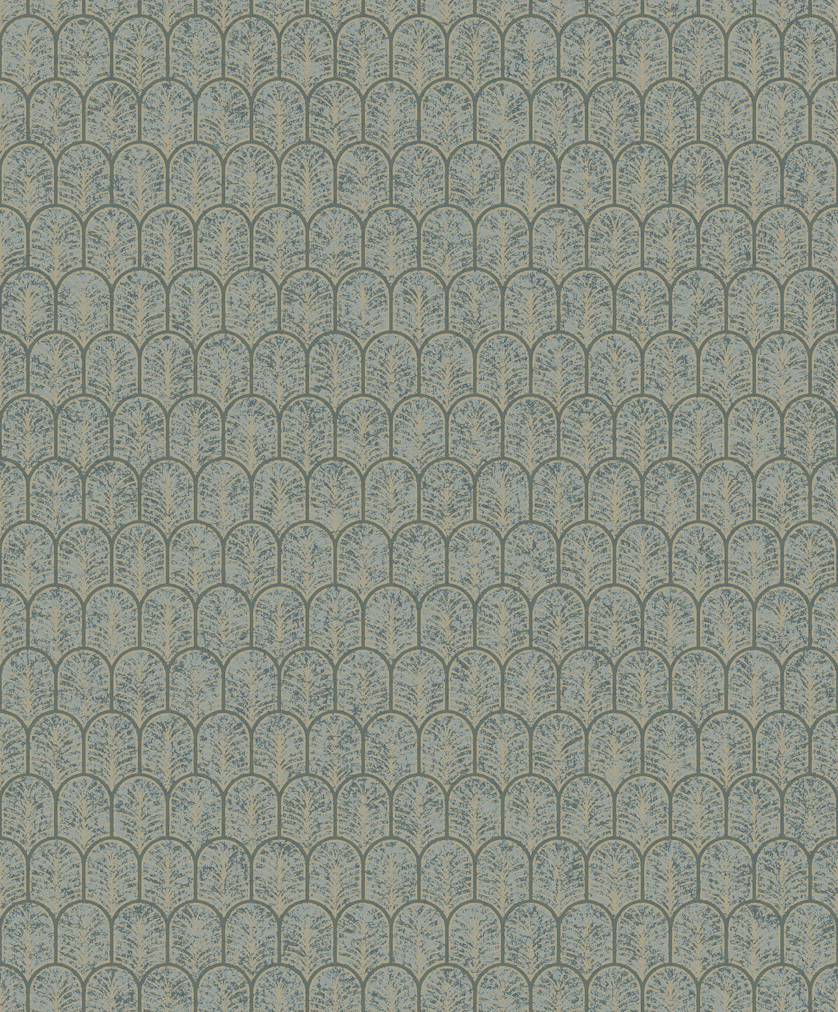 Galerie Geo Arch Gold Wallpaper