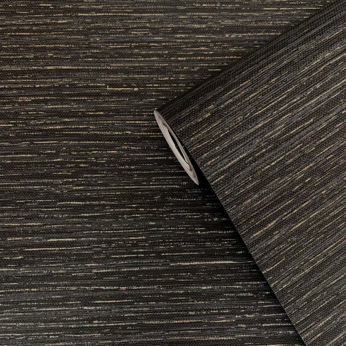 Galerie F-SR7008 Lustre Weave Black Wallpaper F-SR7008 Black Wallpaper