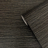 Galerie F-SR7008 Lustre Weave Black Wallpaper F-SR7008 Black Wallpaper