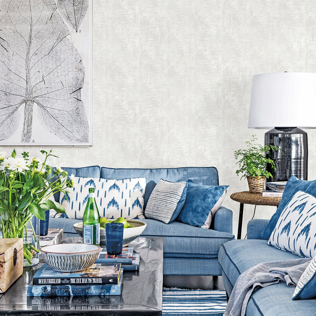 Galerie SP-LS5001 Lustre Distressed Cream Wallpaper SP-LS5001 Cream Wallpaper