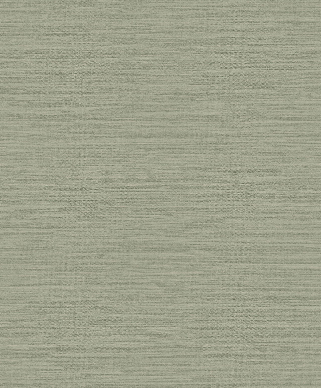 Galerie Horizontal Weave Green Wallpaper