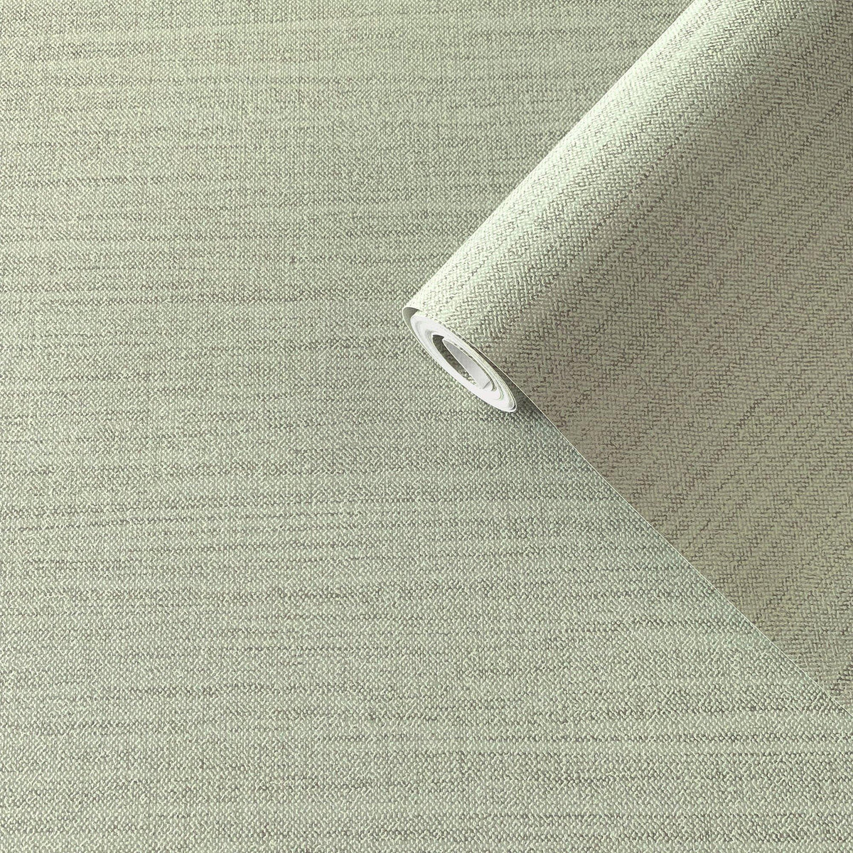 Galerie F-FG6008 Boutique Horizontal Weave Green Wallpaper F-FG6008 Green Wallpaper