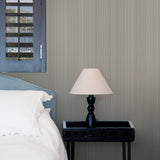 Galerie SP-NA6006 Boutique Textured Stripe Bronze Brown Wallpaper SP-NA6006 Bronze Brown Wallpaper