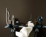 Galerie L-BD2007 Boutique Geometric Bronze Brown Wallpaper L-BD2007 Bronze Brown Wallpaper