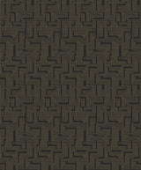 Galerie Geometric Bronze Brown Wallpaper