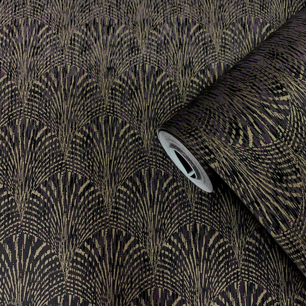 Galerie F-AF7005 Boutique Fan Purple Lilac Wallpaper F-AF7005 Purple Lilac Wallpaper