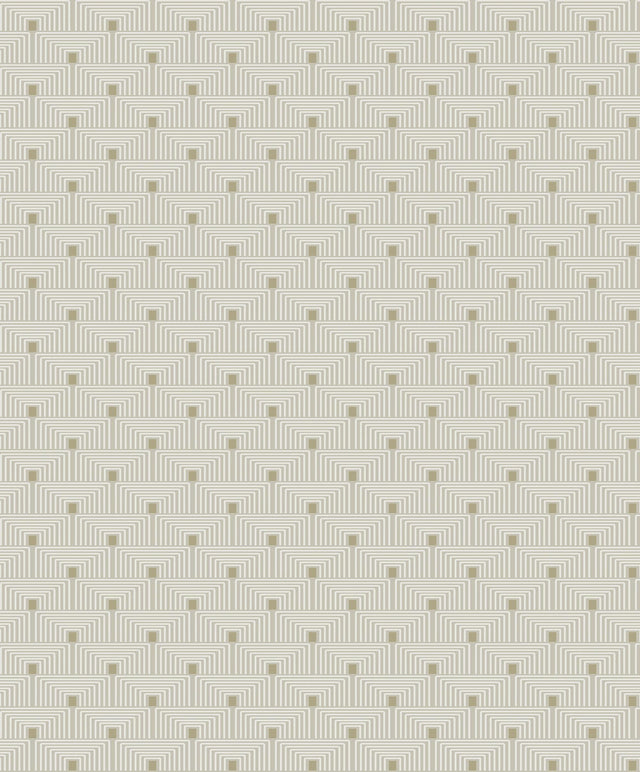 Galerie Geo Key Cream Wallpaper