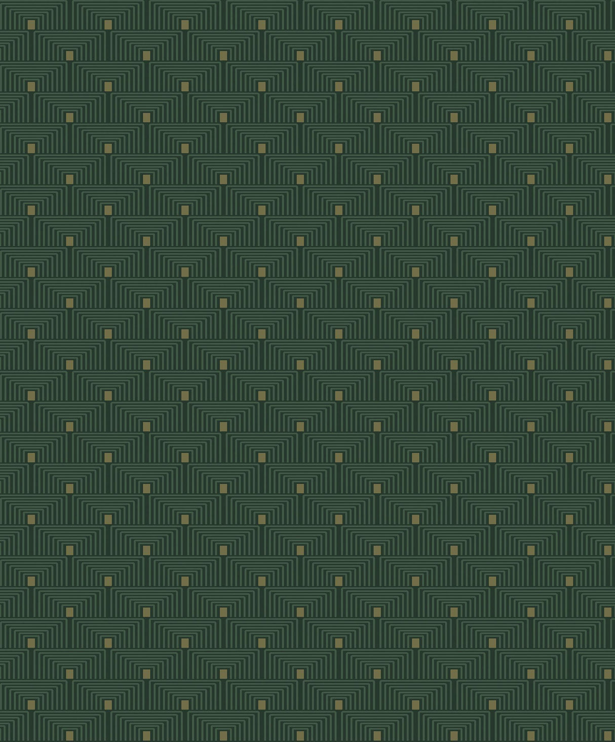 Galerie Geo Key Green Wallpaper
