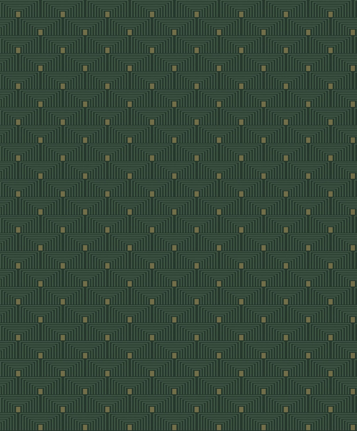 Galerie Geo Key Green Wallpaper