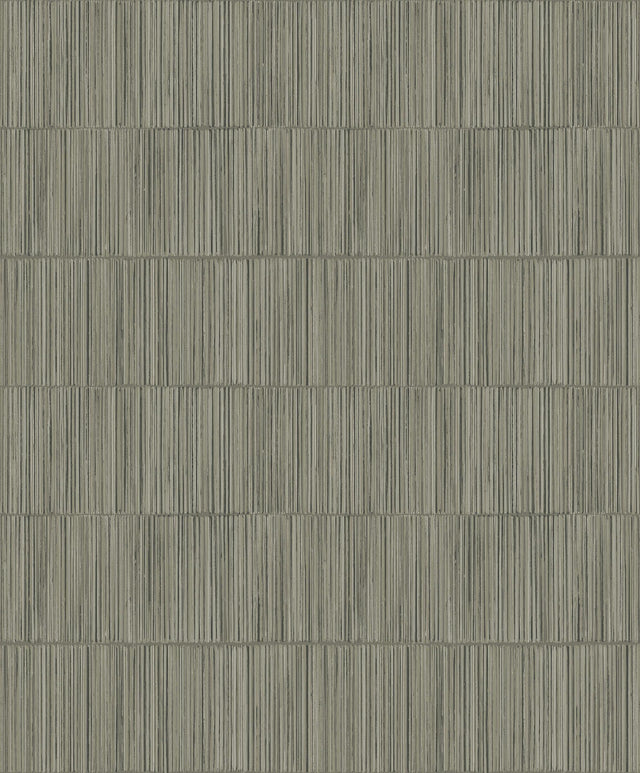 Galerie Bamboo Silver Grey Wallpaper