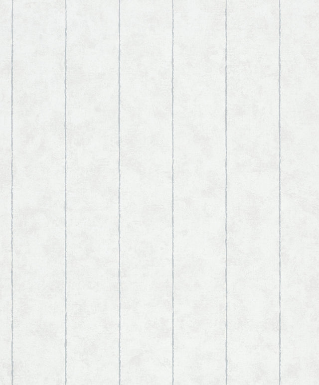 Galerie Stripes Silver Grey Wallpaper