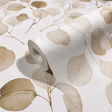 Galerie 47422 Flora Eucalyptus Bronze Brown Wallpaper 47422 Bronze Brown Wallpaper