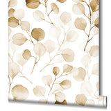 Galerie 47422 Flora Eucalyptus Bronze Brown Wallpaper 47422 Bronze Brown Wallpaper