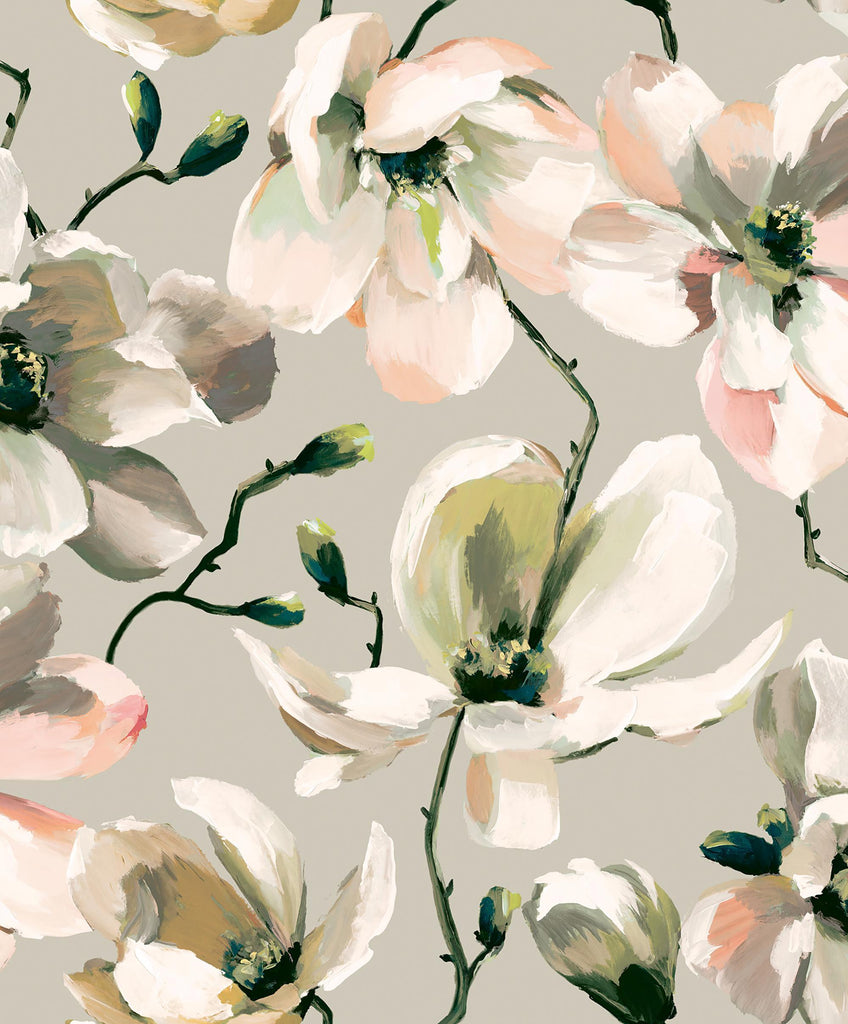 Galerie Cherry Blossom Green Wallpaper