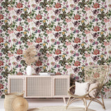 Galerie 47458 Flora Floral Rhapsody Multi-coloured Wallpaper 47458 Multi-coloured Wallpaper