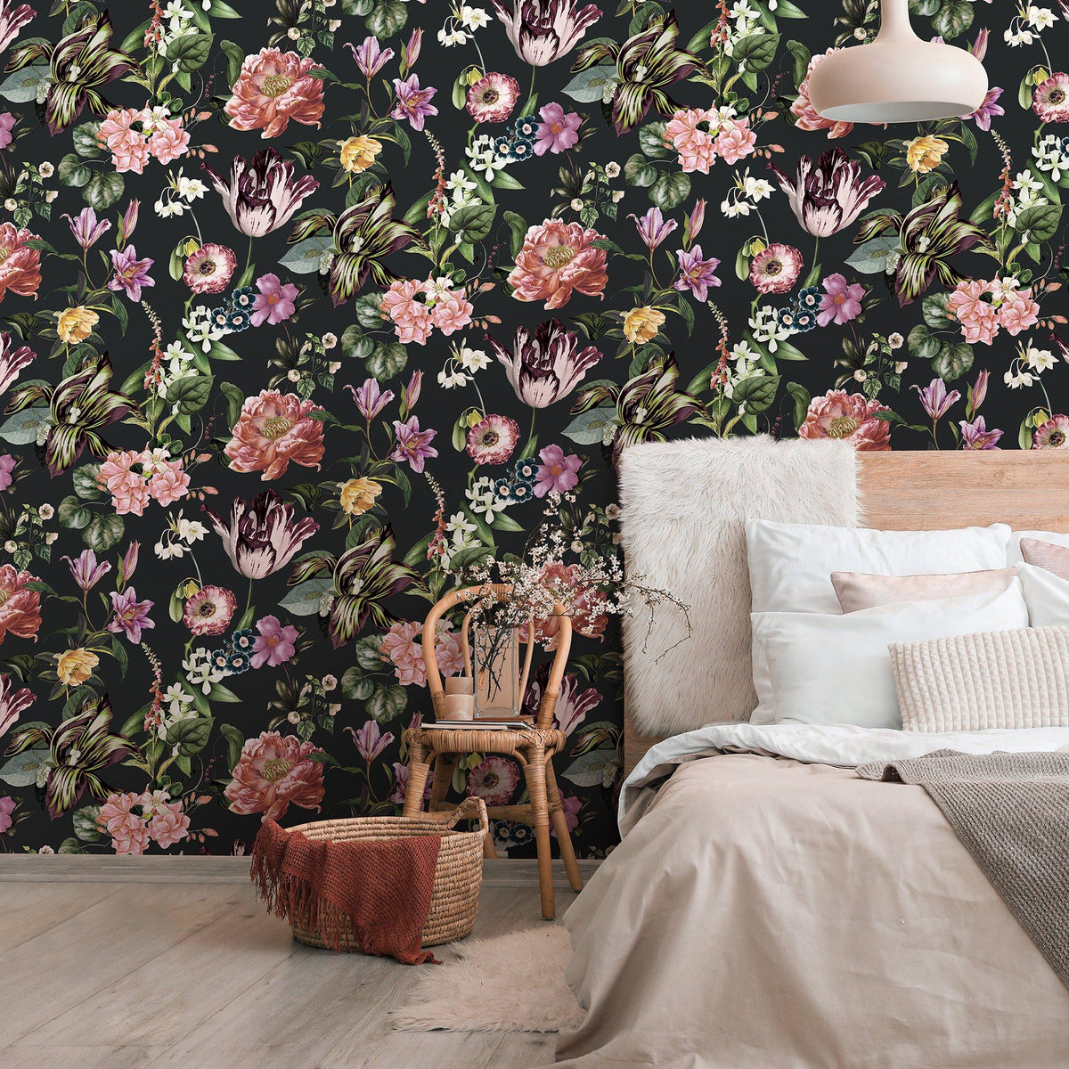 Galerie 47460 Flora Floral Rhapsody Multi-coloured Wallpaper 47460 Multi-coloured Wallpaper