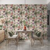 Galerie 47461 Flora Floral Rhapsody Multi-coloured Wallpaper 47461 Multi-coloured Wallpaper
