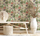 Galerie 47461 Flora Floral Rhapsody Multi-coloured Wallpaper 47461 Multi-coloured Wallpaper