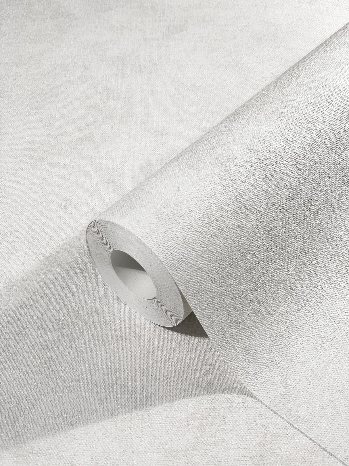 Galerie Textured Plain White Wallpaper