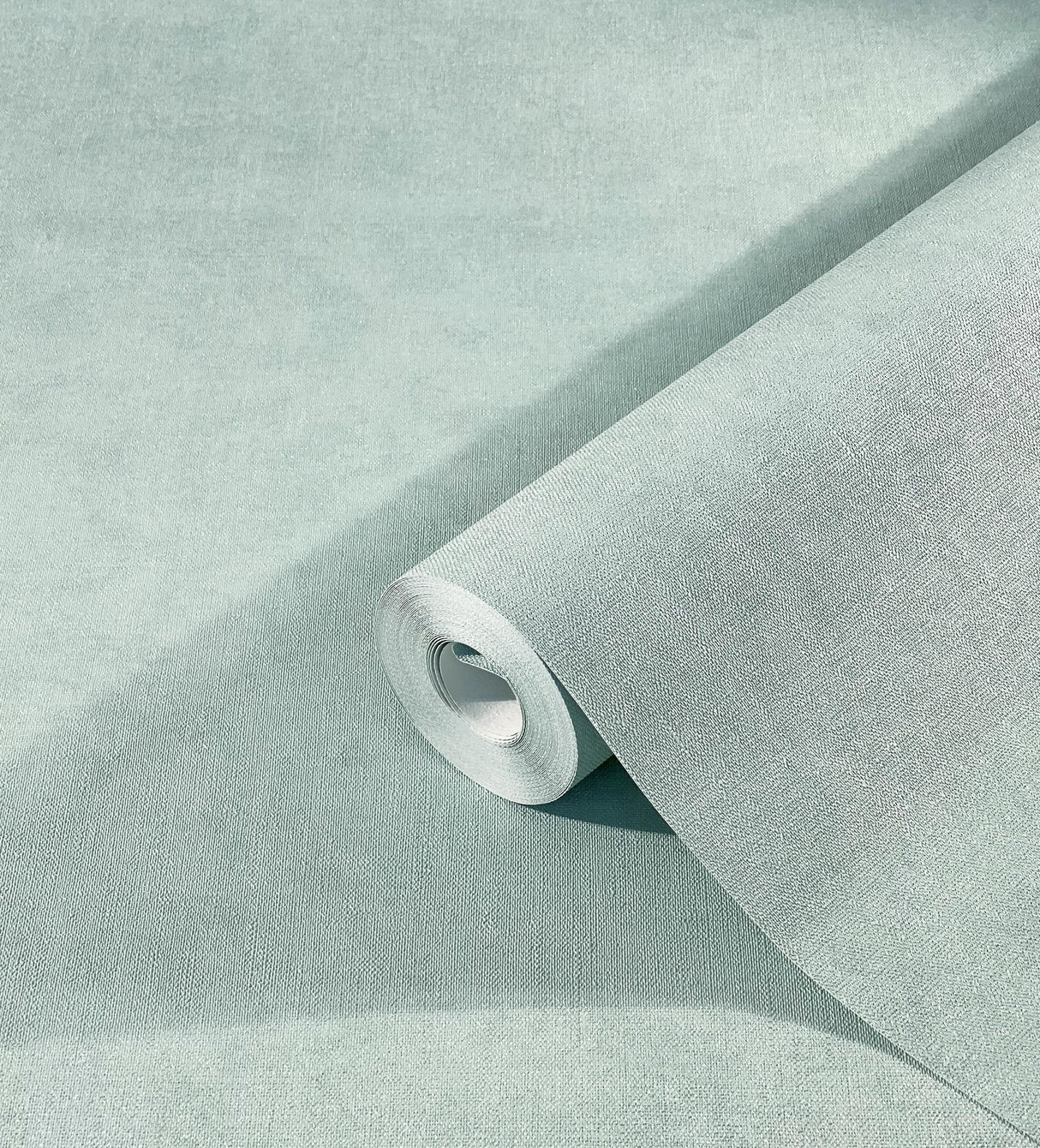 Galerie Linen Texture Green Wallpaper