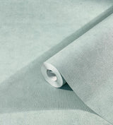 Galerie Linen Texture Green Wallpaper
