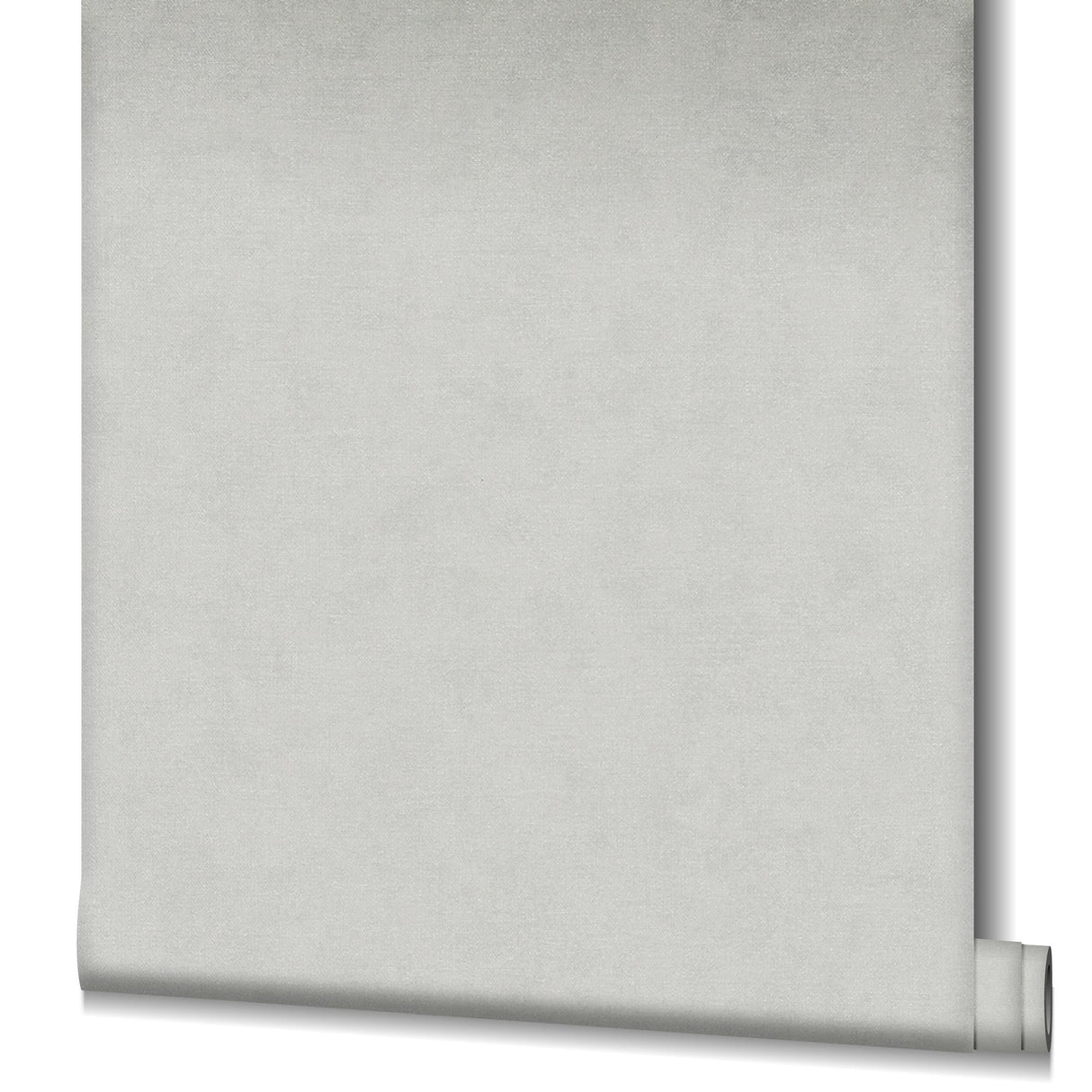 Galerie Linen Texture Silver Grey Wallpaper