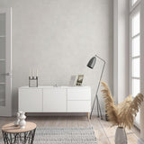 Galerie 32402 Flora Plain Texture Silver Grey Wallpaper 32402 Silver Grey Wallpaper