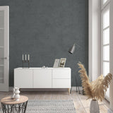 Galerie 32406 Flora Plain Texture Black Wallpaper 32406 Black Wallpaper