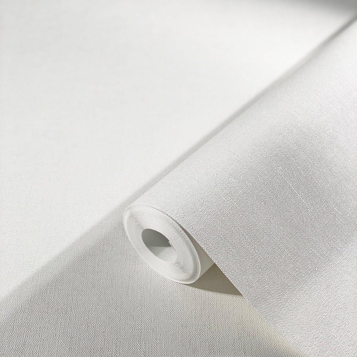 Galerie 32441 Flora Plain Texture White Wallpaper 32441 White Wallpaper