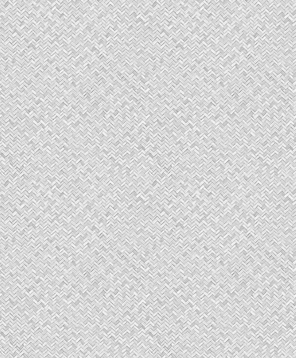 Galerie Herringbone Weave Silver Grey Wallpaper