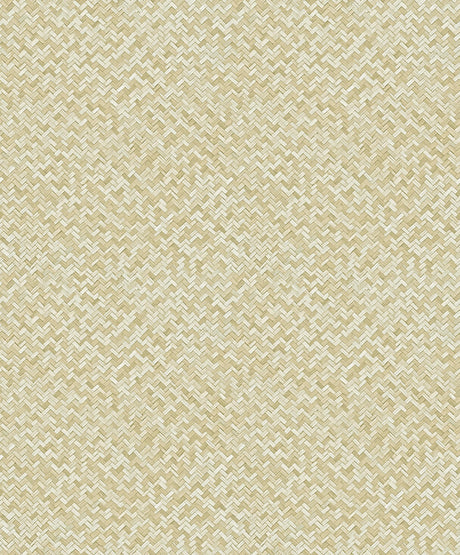 Galerie Herringbone Weave Beige Wallpaper
