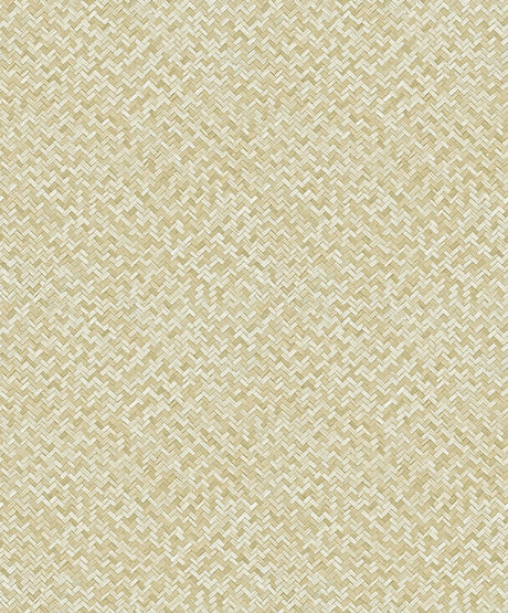 Galerie Herringbone Weave Beige Wallpaper