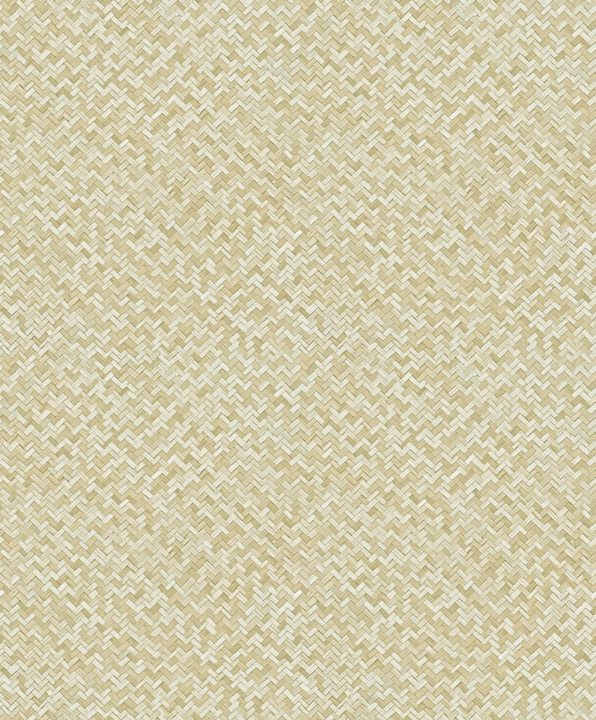 Galerie Herringbone Weave Beige Wallpaper