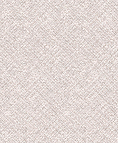 Galerie Herringbone Weave Pink Wallpaper
