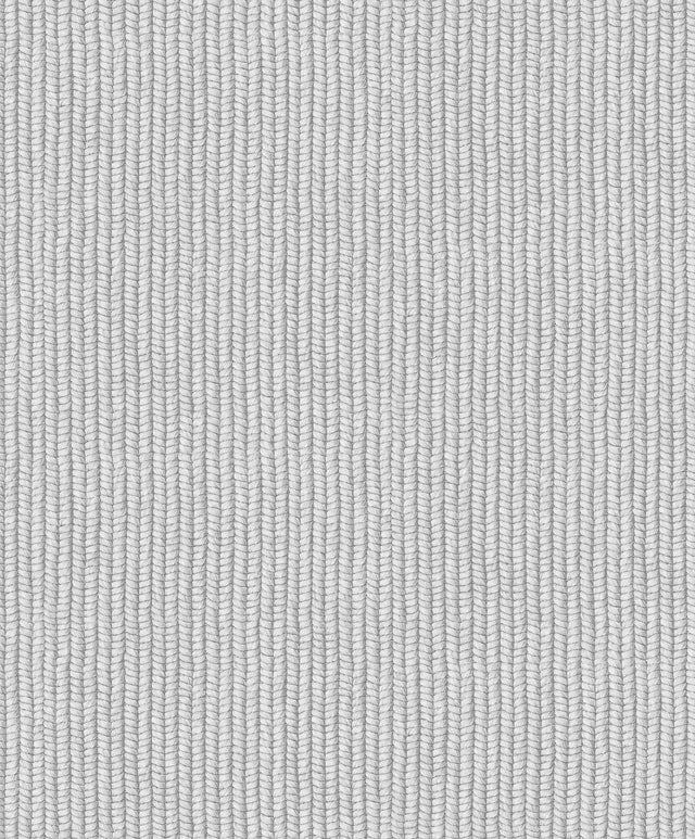 Galerie Rope Weave Silver Grey Wallpaper