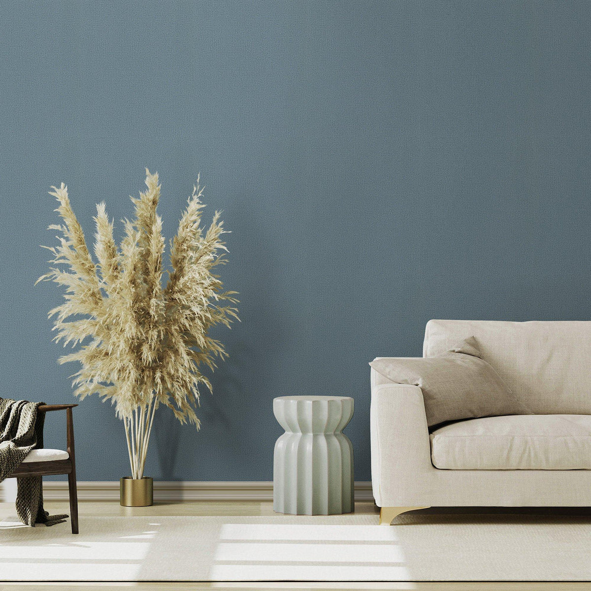 Galerie 34524 Kumano Weave Blue Wallpaper 34524 Blue Wallpaper