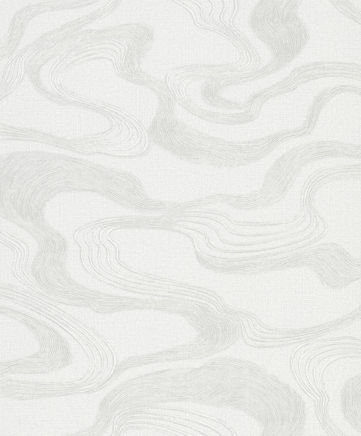 Galerie Flow White Wallpaper