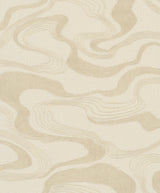 Galerie Flow Beige Wallpaper