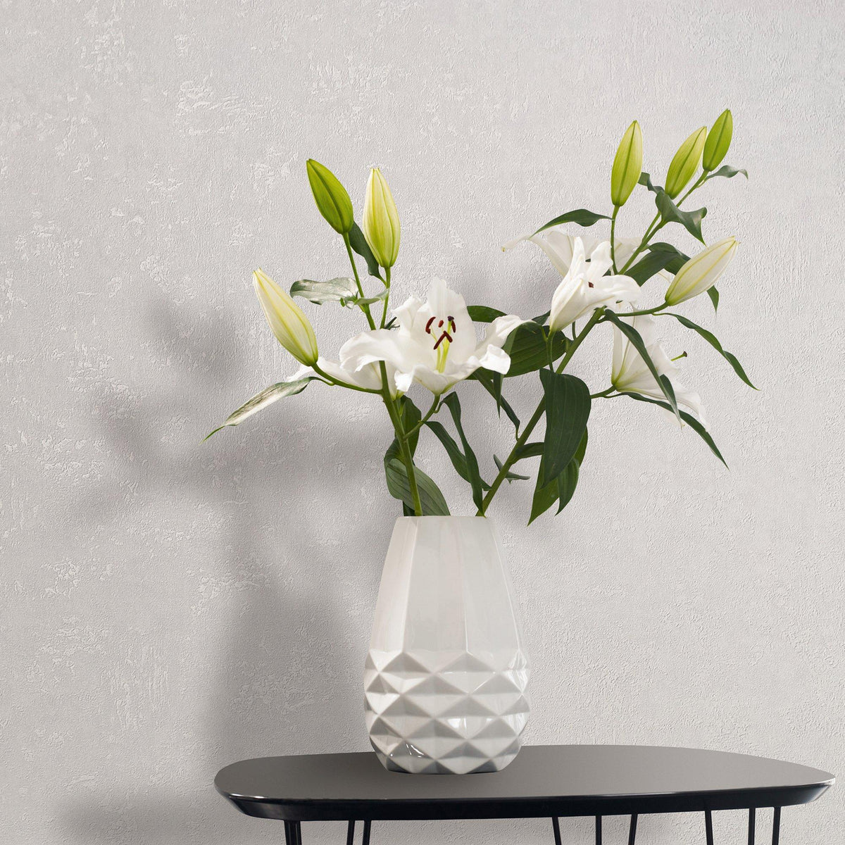 Galerie 34517 Kumano Plaster White Wallpaper 34517 White Wallpaper