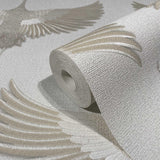 Galerie 34529 Kumano Stork Beige Wallpaper 34529 Beige Wallpaper