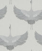 Galerie Stork Silver Grey Wallpaper