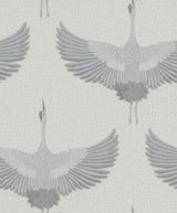Galerie Stork Silver Grey Wallpaper