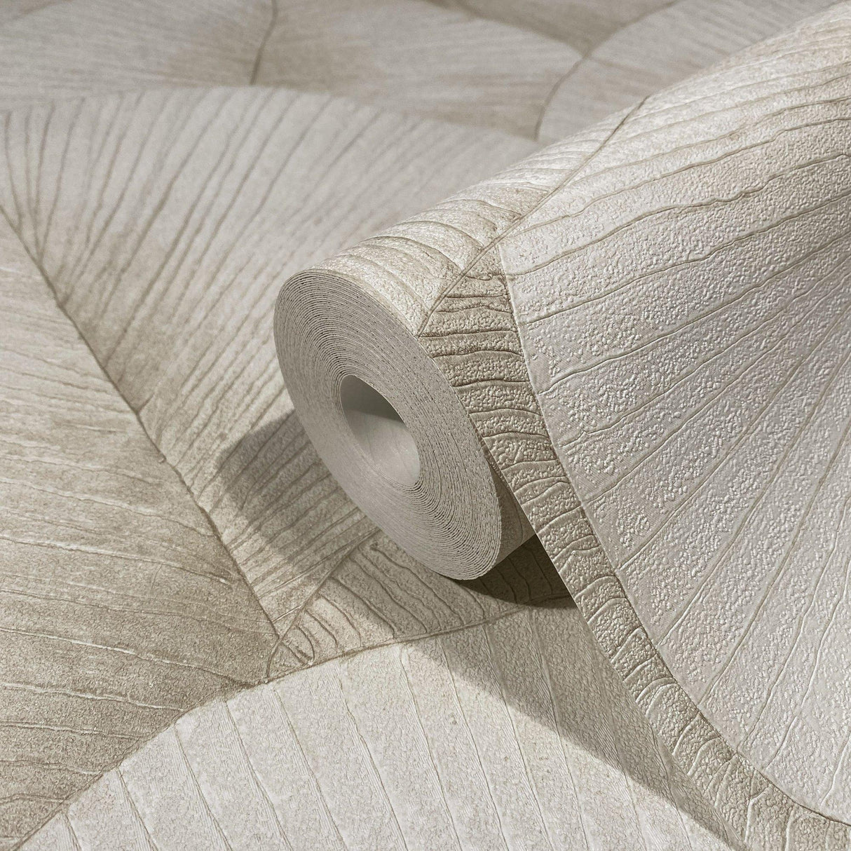 Galerie 34510 Kumano Palm Leaf Beige Wallpaper 34510 Beige Wallpaper