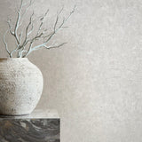 Galerie 34518 Kumano Plaster Silver Grey Wallpaper 34518 Silver Grey Wallpaper