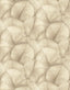 Galerie Repeatable Palm Leaf Mural Beige Wallpaper