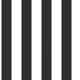 Galerie Awning Stripe Black Wallpaper