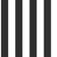 Galerie Awning Stripe Black Wallpaper